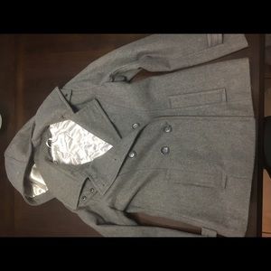 Calvin Klein Gray wool coat